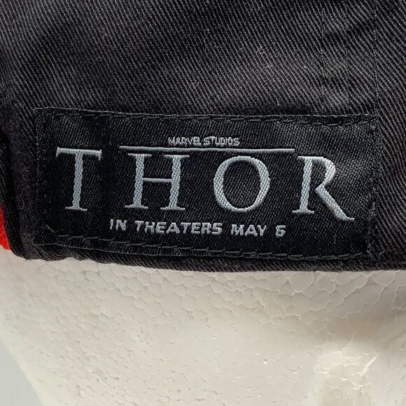 Marvel Studios Thor Dr Pepper Hat Baseball Cap Film Movie 2011 Promo Strapback - Picture 8 of 12